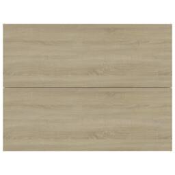 Berkfield Home Elegant Bedside Cabinets 2 pcs Sonoma Oak 40x30x30 cm Engineered Wood in Beige - Size: 40 x 30 x 30 cm - thumbnail 5
