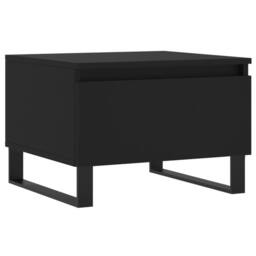 Berkfield Home Coffee Tables 2 pcs Black 50x46x35 cm Engineered Wood - Size: 50 x 46 x 35 cm - thumbnail 5