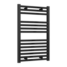 Bathroom Kingdom Diva Electric Black Straight Heated Towel Rail 800x500 - thumbnail 1