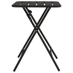 Berkfield Home Foldable Garden Table - Anthracite - 55x55x73 cm - Steel - Size: 55 x 55 x 73 cm - thumbnail 5