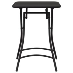 Berkfield Home Foldable Garden Table - Anthracite - 55x55x73 cm - Steel - Size: 55 x 55 x 73 cm - thumbnail 4