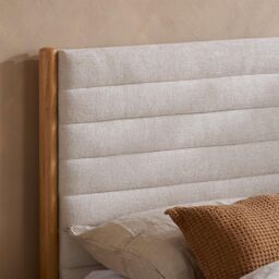 Birlea Arabella Grey Velvet Fabric & Wooden Drawer Storage Bed Frame King in Pale Grey - thumbnail 4