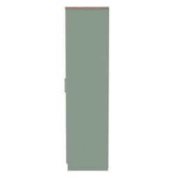 Ready Assembled 2 U Norfolk 2 Door Wardrobe (Ready Assembled) in Pale Green - thumbnail 2