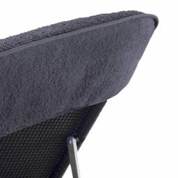 Berkfield Home Beach Towels 4 pcs Anthracite 60x135 cm Fabric 400 GSM in Dark Grey - thumbnail 7