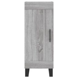 Berkfield Home Highboard Grey Sonoma 34.5x34x180 cm Engineered Wood - thumbnail 6