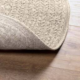 Berkfield Home Rug ZIZUR Cream √ò 120 cm Jute Look Indoor & Outdoor - Size: Medium - thumbnail 7
