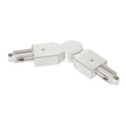 Nordlux Modern Indoor Track Connector White Plastic Customizable - Mains Powered, IP20 - thumbnail 3