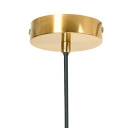 Wyld and Coco 105cm Open-Bulb Pendant Light - Light Grey Linen - thumbnail 5