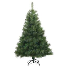 Berkfield Home Realistic Artificial Christmas Tree with 150 LEDs Green 150 cm PE - thumbnail 5