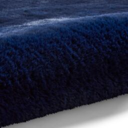 The Rug Shop UK Modern Shaggy Anti-Shed Easy To Clean Area Rug in Navy - Size: 150 cm x 230 cm - thumbnail 7