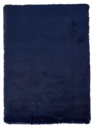 The Rug Shop UK Modern Shaggy Anti-Shed Easy To Clean Area Rug in Navy - Size: 150 cm x 230 cm - thumbnail 9