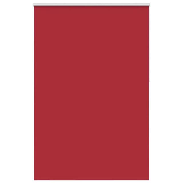 Berkfield Home Roller Blind Blackout Red 155x230 cm Fabric Width 151.6 cm Polyester - image 1