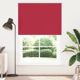 Berkfield Home Roller Blind Blackout Red 155x230 cm Fabric Width 151.6 cm Polyester - thumbnail 2