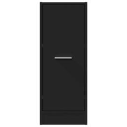 Berkfield Home Apothecary Cabinet Black 30x41x77.5 cm Engineered Wood - thumbnail 5