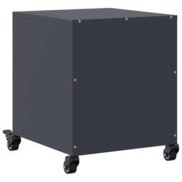 Berkfield Home Bedside Cabinets 2 pcs Anthracite 36x39x43.5 cm Steel in Dark Grey - thumbnail 8