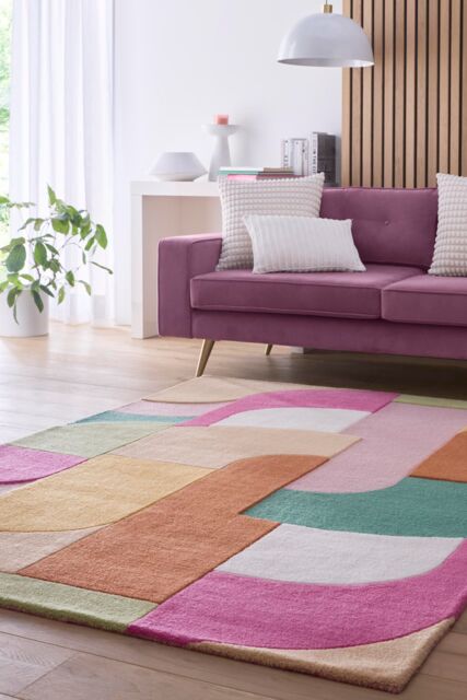 Origins Retro Deco Pink - Size: 160 cm x 230 cm - image 1