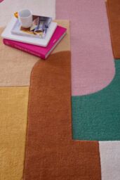 Origins Retro Deco Pink - Size: 160 cm x 230 cm - thumbnail 4