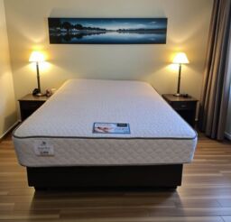 Knight Sleep 25 CM Deep Pocket Sprung Memory Foam Mattress in White - Size: Super King - thumbnail 6