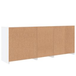 Berkfield Home Sideboard with LED Lights White 162x37x67 cm - Size: 162 x 37 x 67 cm - thumbnail 9