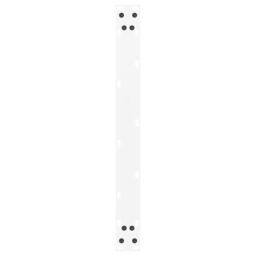 Berkfield Home Coffee Table Legs U-Shaped 2 pcs White 70x(30-31) cm Steel - thumbnail 7