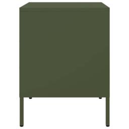 Berkfield Home Durable Bedside Cabinets 2 pcs Olive Green 36x39x50.5 cm Steel - thumbnail 7