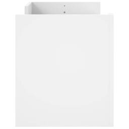 Berkfield Home TV Cabinet White 100x35x40 cm Engineered Wood - Size: 100 x 35 x 40 cm - thumbnail 5