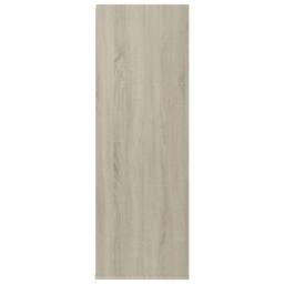 Berkfield Home Shoe Rack Sonoma Oak 54x34x100.5 cm Engineered Wood in Brown - thumbnail 5