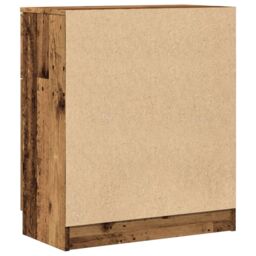 Berkfield Home Sideboard Old Wood 60x30x70 cm Engineered Wood in Brown - Size: 60 x 30 x 70 cm - thumbnail 6