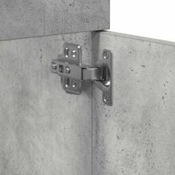 Berkfield Home Bathroom Sink Cabinet Concrete Grey 41x38.5x46 cm Engineered Wood - thumbnail 8