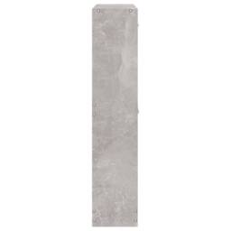 Berkfield Home Shoe Cabinet Concrete Grey 59x17x81 cm Engineered Wood - Size: 59 x 17 x 81 cm - thumbnail 6
