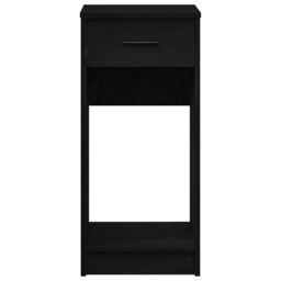 Berkfield Home Computer Tower Stand with Drawer Black 35x45x77 cm - Size: 35 x 45 x 77 cm - thumbnail 5