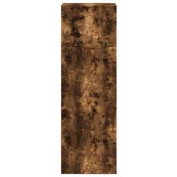 Berkfield Home Highboard Smoked Oak 40x41x124 cm Engineered Wood in Brown - Size: 40 x 41 x 124 cm - thumbnail 5