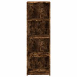 Berkfield Home Highboard Smoked Oak 40x41x124 cm Engineered Wood in Brown - Size: 40 x 41 x 124 cm - thumbnail 4