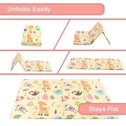 KandyToys Foldable Waterproof Baby Play Mat 120x90cm - Size: 120x90 cm - thumbnail 3