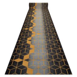 RugsX Anti-Slip Runner in Black - Size: 120 cm x 340 cm - thumbnail 1