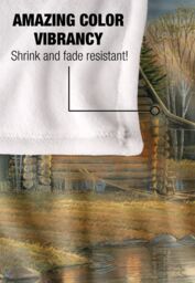 Wild Wings Ducks On The Lake Silky Touch Super Soft Throw Blanket 152 X 127 cm in White - thumbnail 4