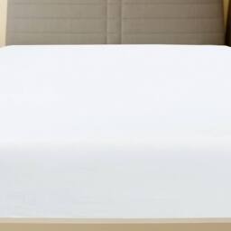 Berkfield Home Jersey Fitted Sheets 2 pcs White 140x200 cm Cotton - thumbnail 3