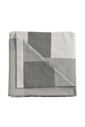 Helena Springfield 'Patchwork' Knit Throw in Grey