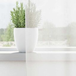 Berkfield Home Voile Curtains with Loops 2 pcs White 140x140 cm - thumbnail 3