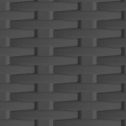 Berkfield Home Plastic Cabinet 68x39x171.5 cm Rattan Design in Grey - thumbnail 6