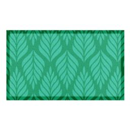 Artsy Mats Green Palms Indoor & Outdoor Doormat - 70x40cm - Size: 40 cm x 70 cm - thumbnail 2