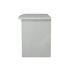 Ready Assembled 2 U Windsor 1 Drawer TV & Media Unit (Ready Assembled) in Dark Grey - thumbnail 3