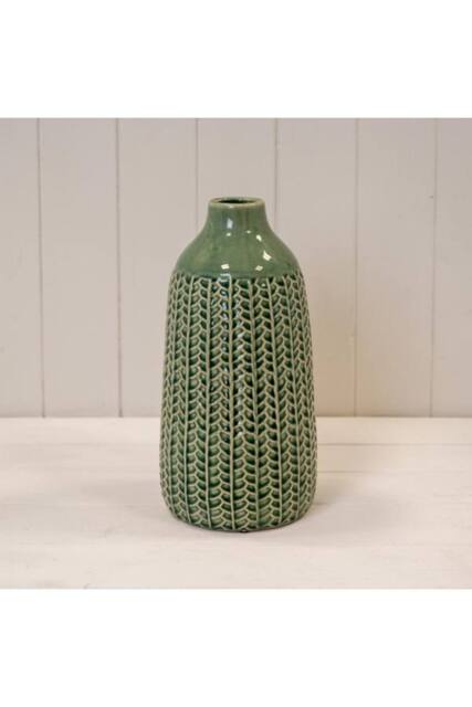 KDMD Green Traditional Elegant Ceramic Vase in Pale Green - image 1