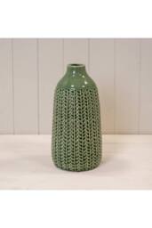 KDMD Green Traditional Elegant Ceramic Vase in Pale Green - thumbnail 1