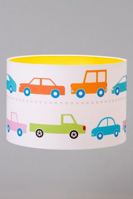 BHS Lighting Glow Traffic Easy Fit Light Shade in White - Size: 30 cm diameter x 21 cm high - image 1