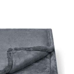 Brand Lab Fleece Blanket in Charcoal - thumbnail 2
