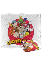 Warner Brothers Looney Tunes Officially Licensed Silky Touch Super Soft Throw Blanket 152 x 127 cm in White - thumbnail 2