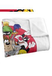 Warner Brothers Looney Tunes Officially Licensed Silky Touch Super Soft Throw Blanket 152 x 127 cm in White - thumbnail 3