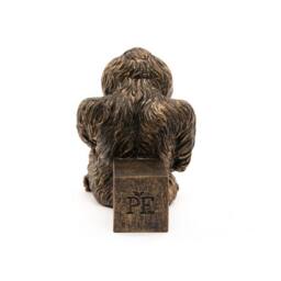 Jardinopia Orangutan Plant Pot Feet - Set of 3 - L10.2 x W7 x H9 cm in Bronze - thumbnail 4
