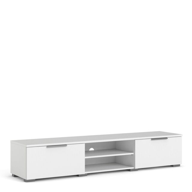 Furniture To Go Match TV Unit 2 Drawers 2 Shelf in White - image 1